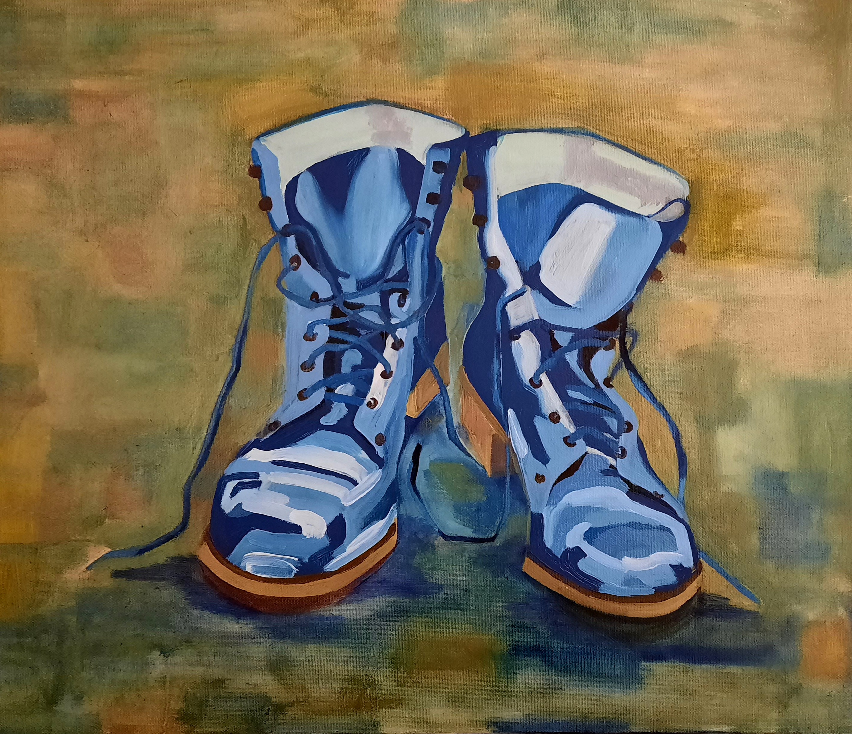 Farbige Stiefel